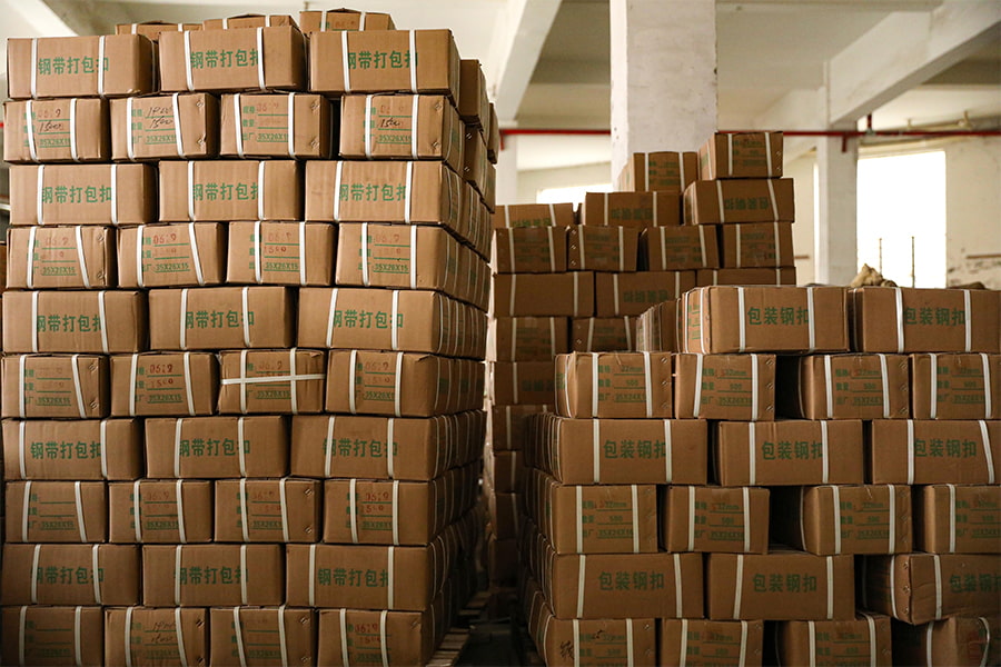 Ligne de production de joints de cerclage